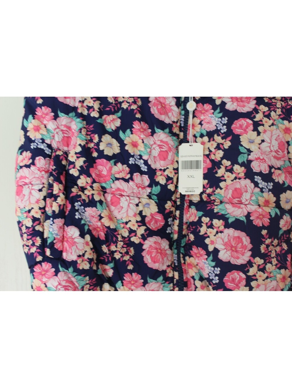 Simply Southern Floral Puffy Vest 00191 - Picture 7 of 8